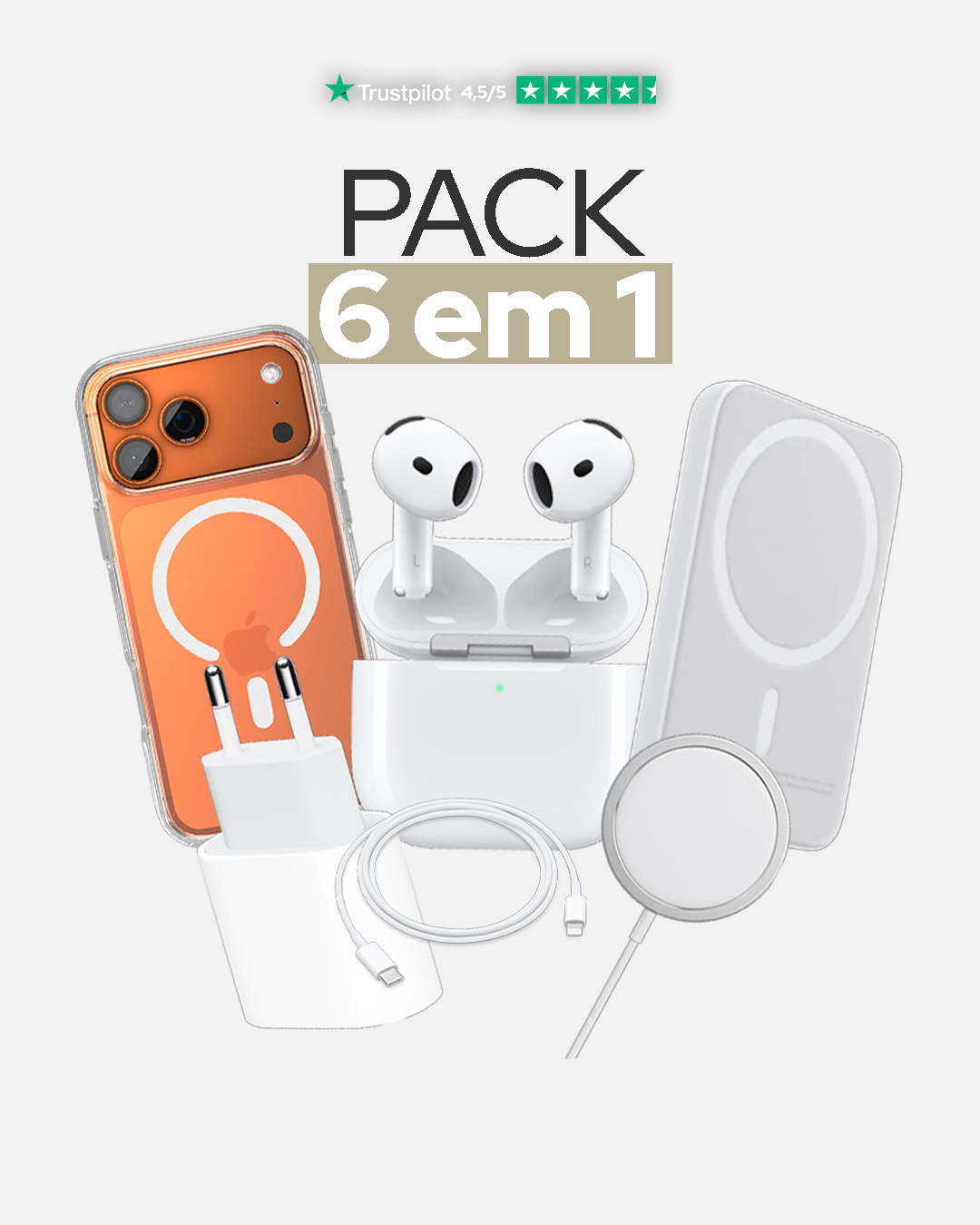 Pack 6 em 1
