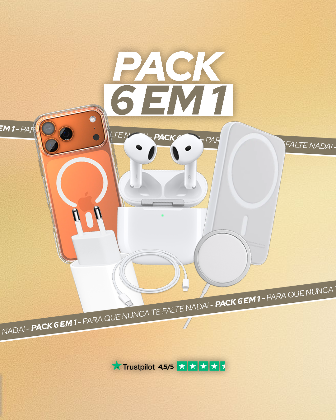 Pack 6 em 1