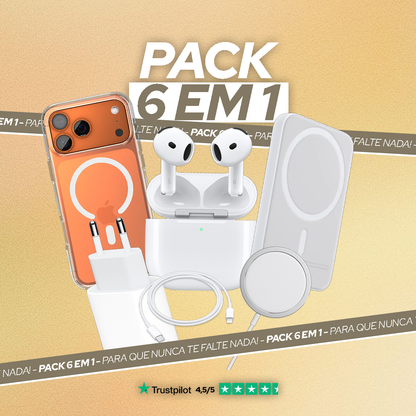 Pack 6 em 1