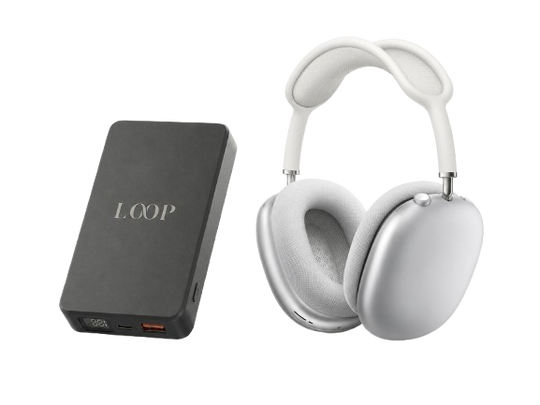 Pack Salva Vidas Powerbank 10000 + P9 Cinza