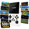 Consola Retro + Pack de Jogos - Branco