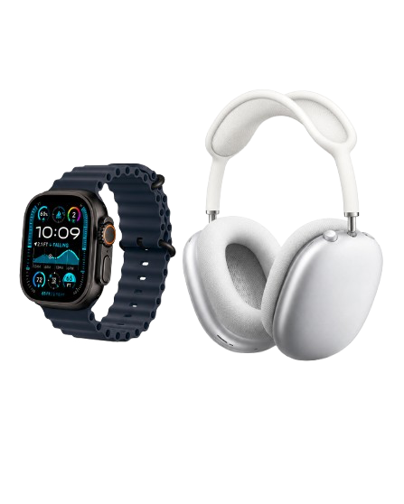 Smartwatch Pro + Fones P9 Cinza