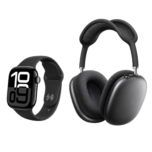 Smartwatch S10 + Fones P9 Preto