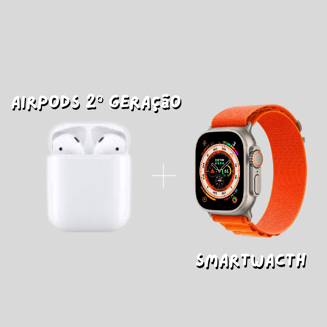 Relógio + Airpods