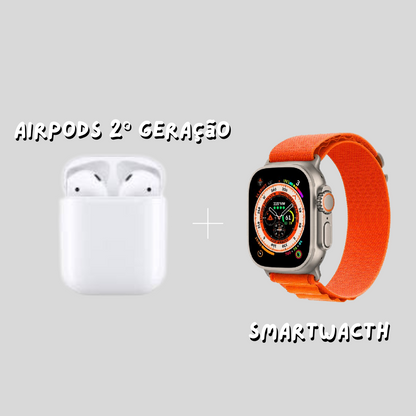 Relógio + Airpods