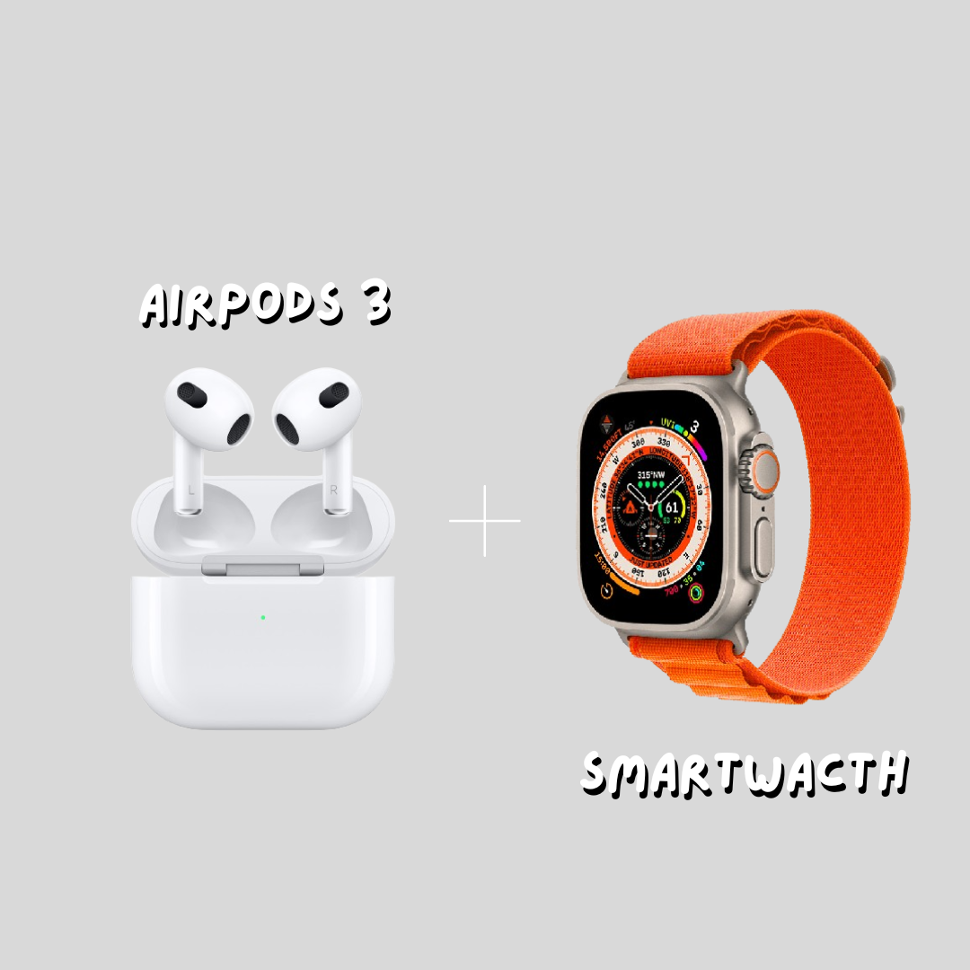 Relógio + Airpods