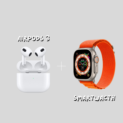 Relógio + Airpods