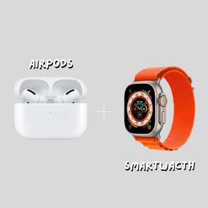 Relógio + Airpods