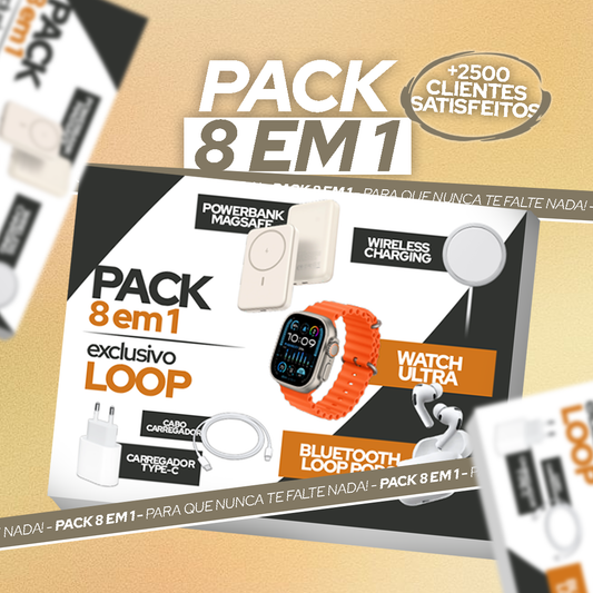 Pack 8 em 1