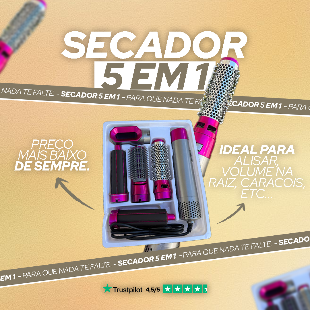 Pack Secador 5 em 1