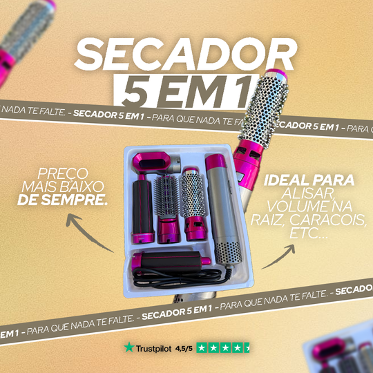 Pack Secador 5 em 1