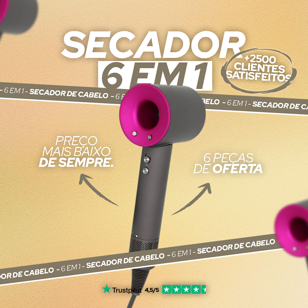 Secador 6 em 1