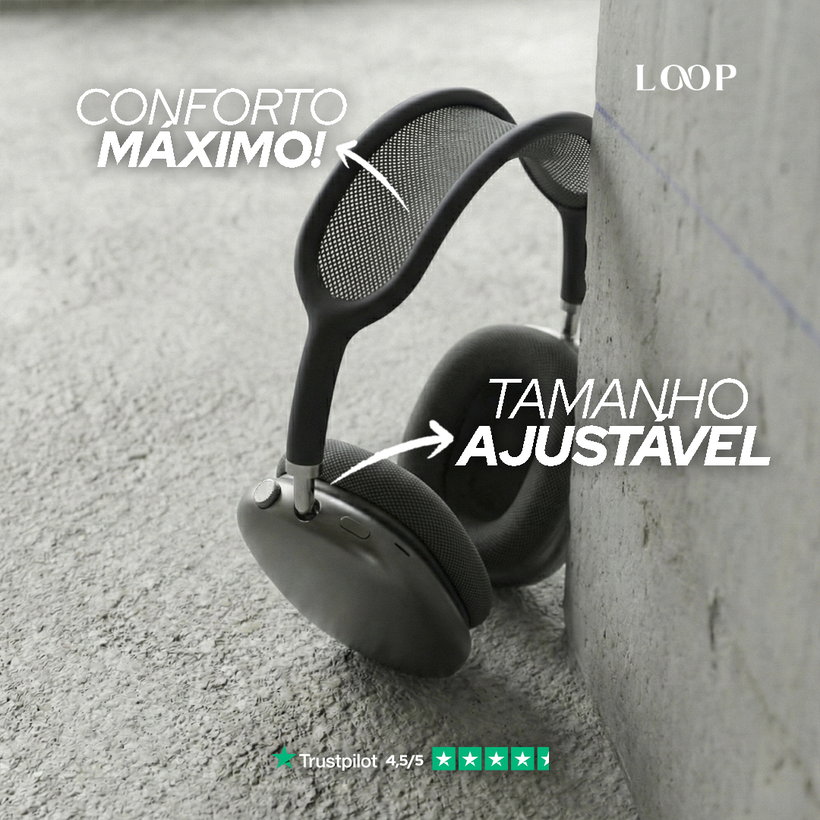 Fones P9 Preto